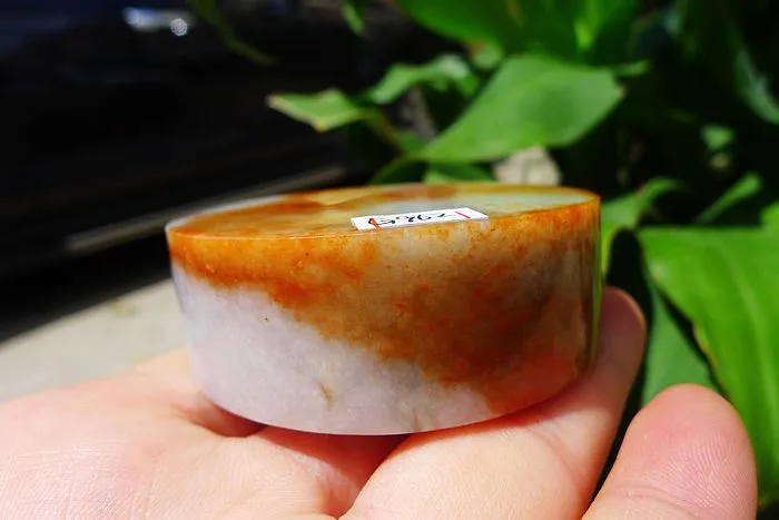 Natural Jade Rough Jadeite Raw (160g,5.6X5.6X1.9cm)