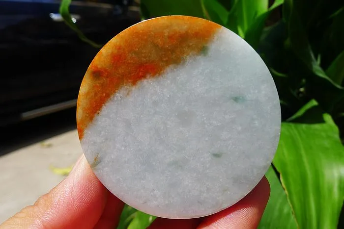 Natural Jade Rough Jadeite Raw (160g,5.6X5.6X1.9cm)