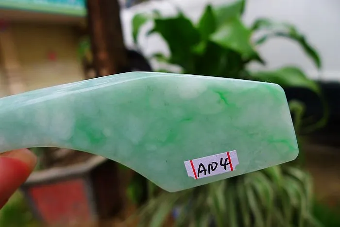 Natural Jade Rough Jadeite Raw (16g,7.9X2.6X0.4cm)