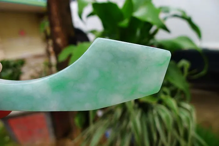 Natural Jade Rough Jadeite Raw (16g,7.9X2.6X0.4cm)