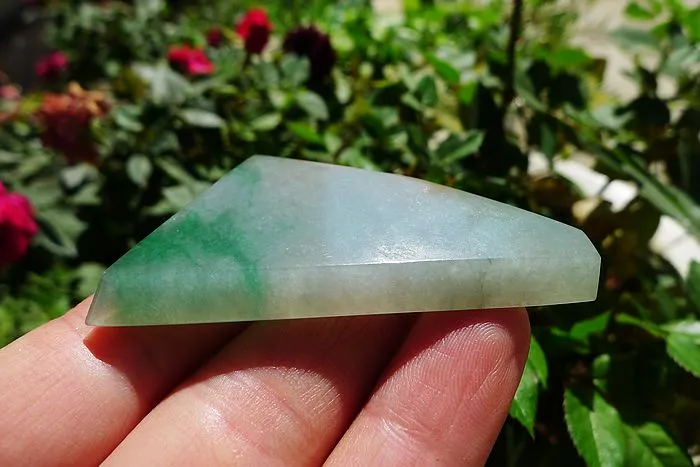 Natural Jade Rough Jadeite Raw (20g,5.2X3.2X0.55cm)