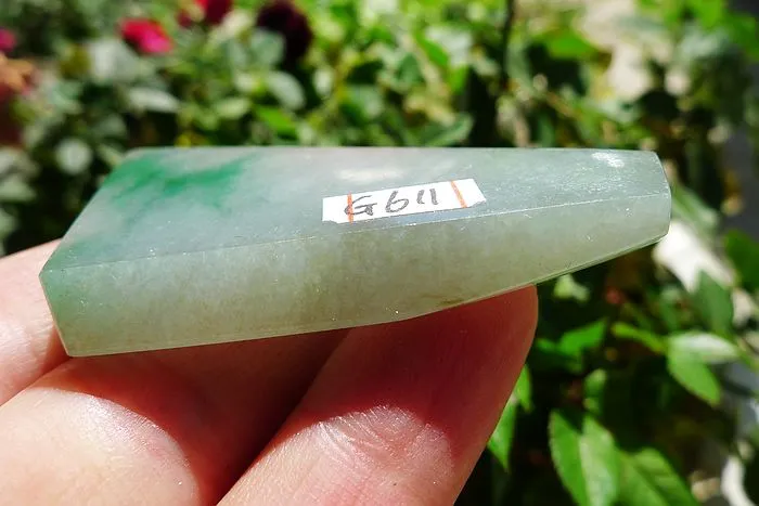 Natural Jade Rough Jadeite Raw (20g,5.2X3.2X0.55cm)