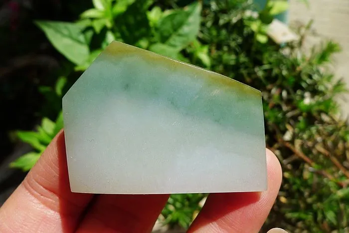 Natural Jade Rough Jadeite Raw (21g,4.6X3.4X0.65cm)