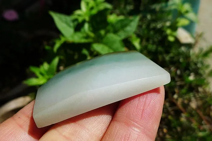 Natural Jade Rough Jadeite Raw (21g,4.6X3.4X0.65cm)