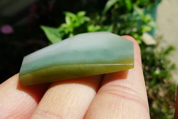 Natural Jade Rough Jadeite Raw (21g,4.6X3.4X0.65cm)