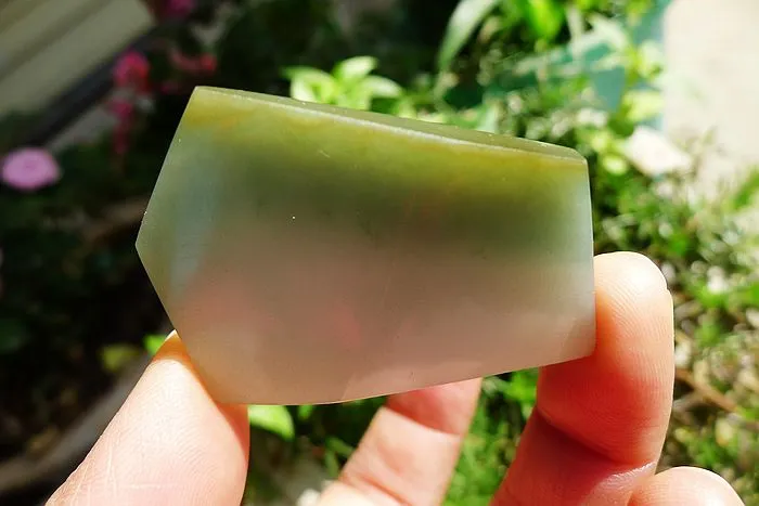 Natural Jade Rough Jadeite Raw (21g,4.6X3.4X0.65cm)