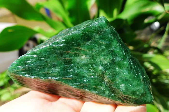 Natural Jade Rough Jadeite Raw (289g,8.3X6.5X4.2cm)