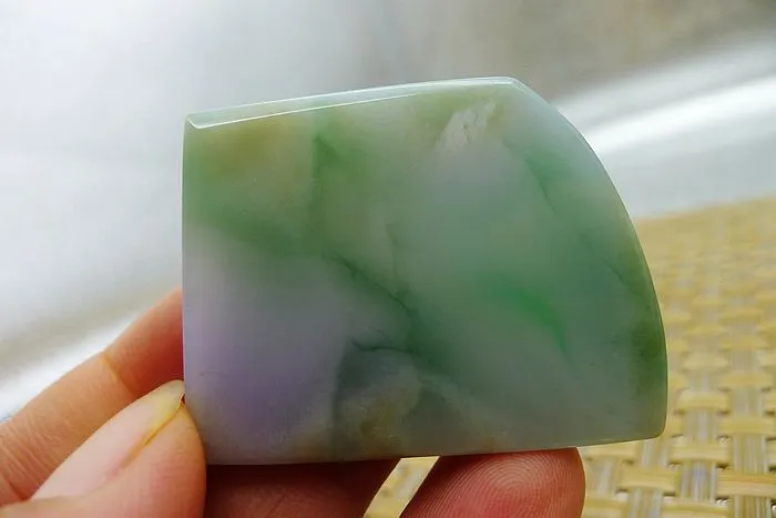 Natural Jade Rough Jadeite Raw (29g,4.5X3.4X0.65cm)