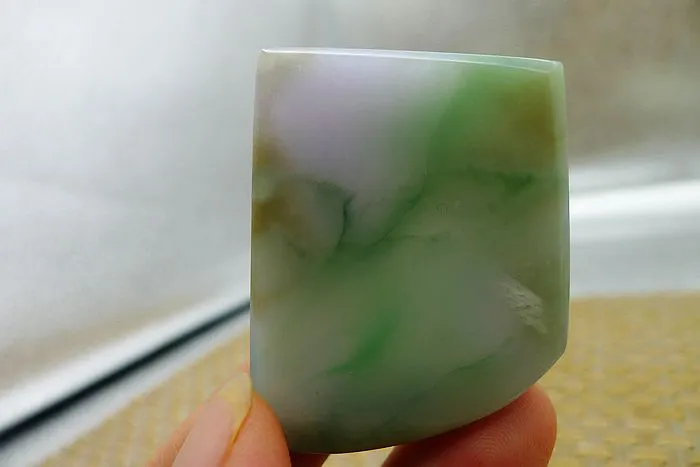 Natural Jade Rough Jadeite Raw (29g,4.5X3.4X0.65cm)