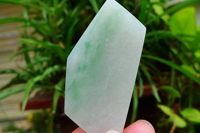 Natural Jade Rough Jadeite Raw (30g,6.2X3X0.65cm)