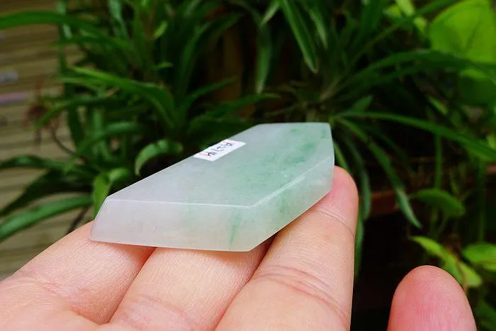 Natural Jade Rough Jadeite Raw (30g,6.2X3X0.65cm)