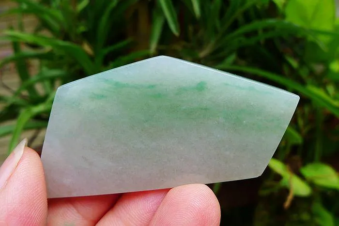 Natural Jade Rough Jadeite Raw (30g,6.2X3X0.65cm)