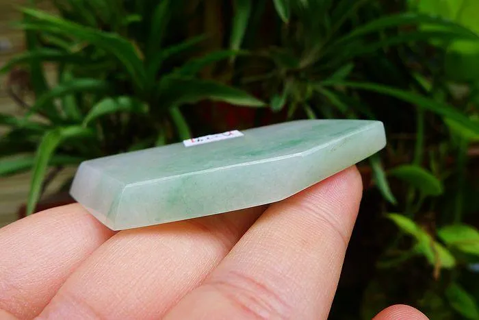 Natural Jade Rough Jadeite Raw (30g,6.2X3X0.65cm)