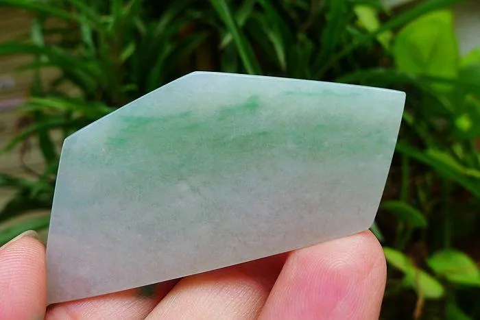 Natural Jade Rough Jadeite Raw (30g,6.2X3X0.65cm)