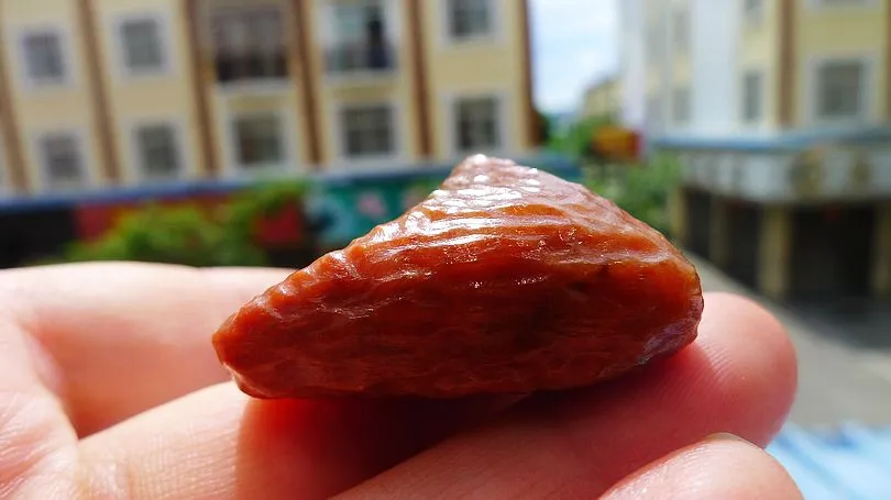 Natural Jade Rough Jadeite Raw (34g,4.1X3.6X1.9cm)