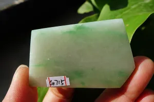 Natural Jade Rough Jadeite Raw (34g,5.7X3.3X0.65cm)