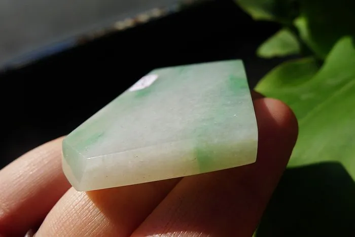 Natural Jade Rough Jadeite Raw (34g,5.7X3.3X0.65cm)