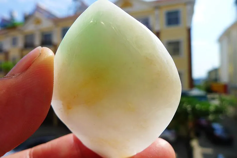 Natural Jade Rough Jadeite Raw (38g,5.2X3.6X1.6cm)