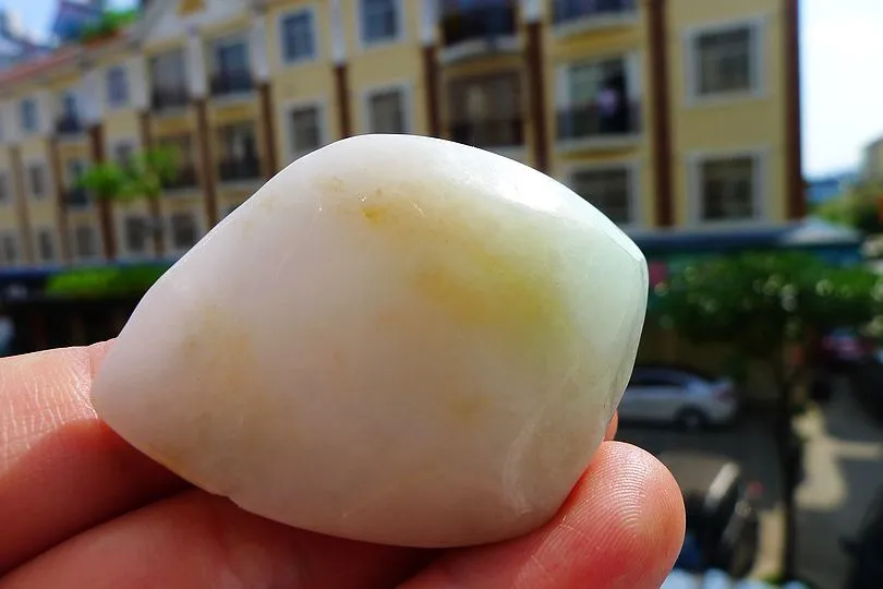 Natural Jade Rough Jadeite Raw (38g,5.2X3.6X1.6cm)