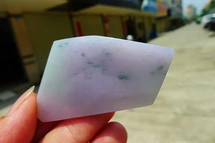 Natural Jade Rough Jadeite Raw (41g,6.2X3.3X0.9cm)