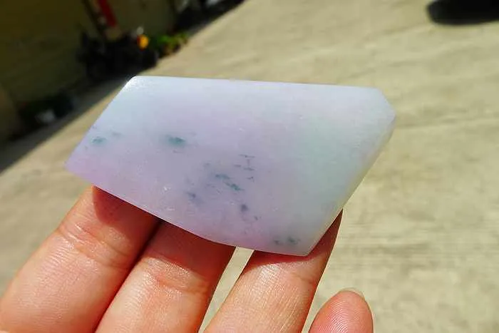 Natural Jade Rough Jadeite Raw (41g,6.2X3.3X0.9cm)