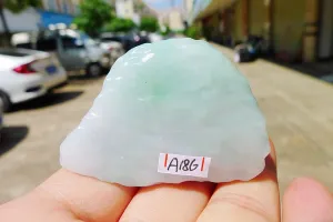 Natural Jade Rough Jadeite Raw (48g,4.9X3.6X1.25cm)