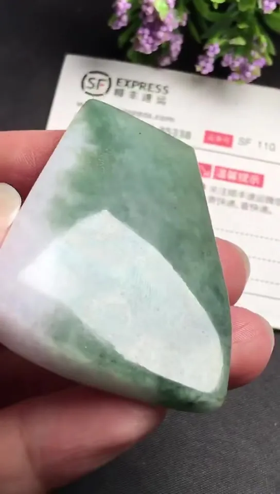 Natural Jade Rough Jadeite Raw (48g,5.1x3.9x1.2cm)-V2721