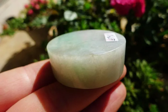 Natural Jade Rough Jadeite Raw (53g,3.7X3.7X1.5cm)