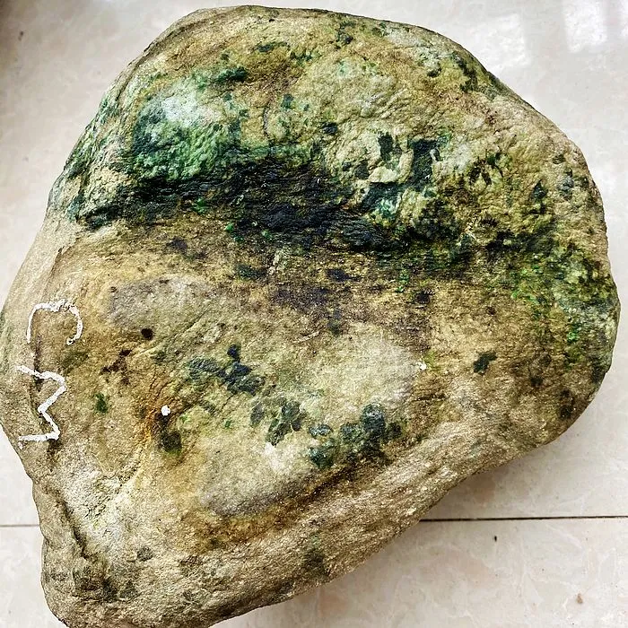 Natural Jade Rough Jadeite Raw (5.83kg,22x20x12cm)