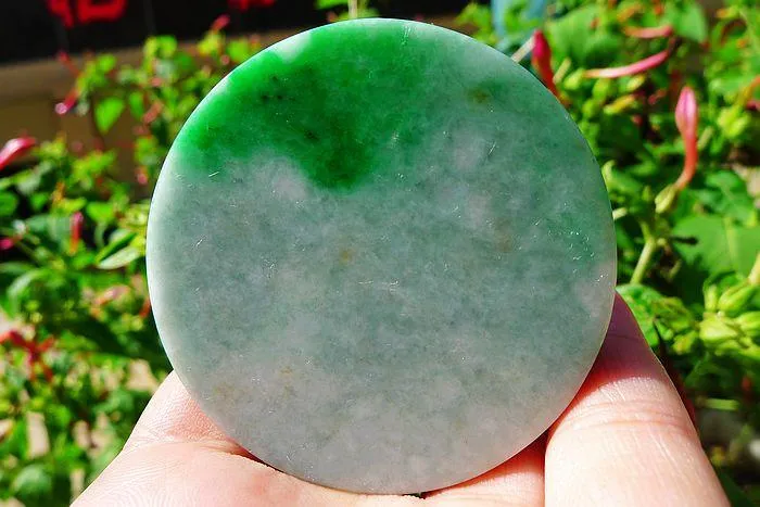 Natural Jade Rough Jadeite Raw (66g,5.5X0.8cm)