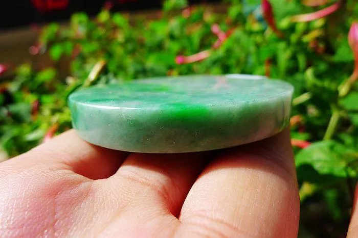 Natural Jade Rough Jadeite Raw (66g,5.5X0.8cm)