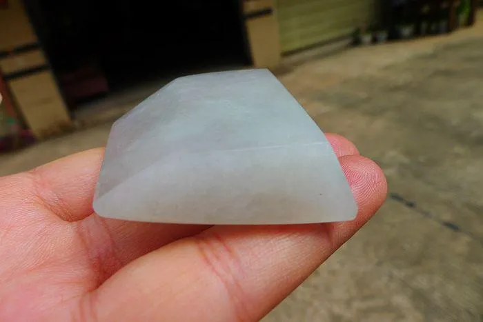 Natural Jade Rough Jadeite Raw (72g,4.3X4.1X1.55cm)