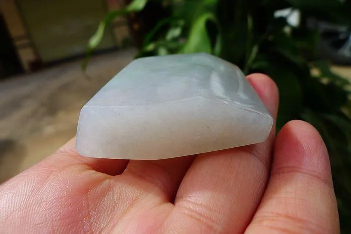 Natural Jade Rough Jadeite Raw (72g,4.3X4.1X1.55cm)