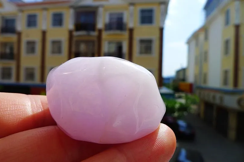 Natural Jade Rough Jadeite Raw (82g,4.6X3.7X2.4cm)