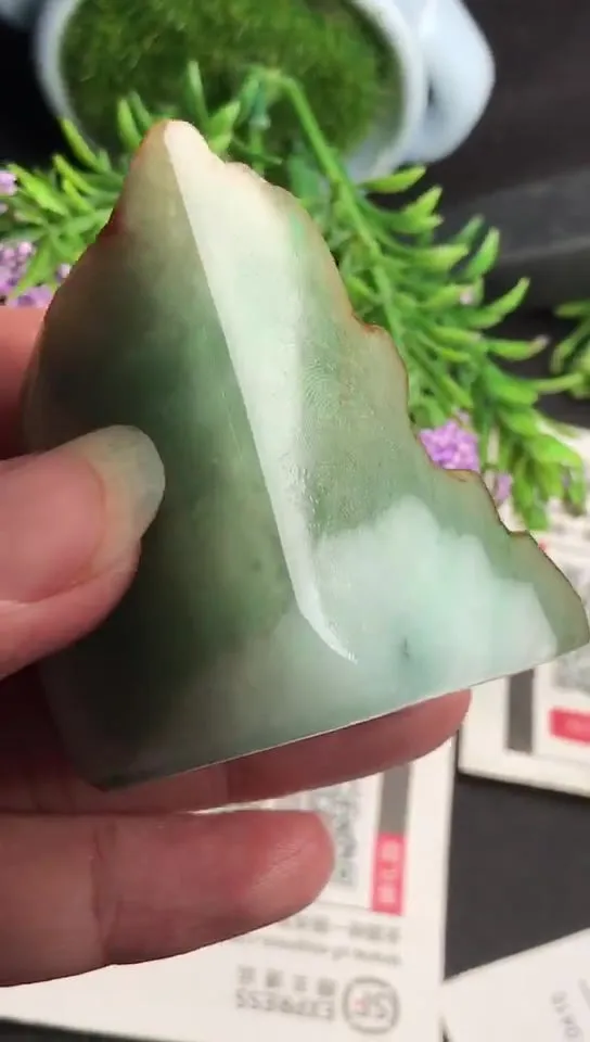 Natural Jade Rough Jadeite Raw (86g,4.9x3.5x3.4cm)-V2741