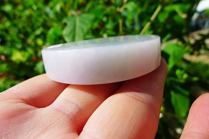 Natural Jade Rough Jadeite Raw (92g,5.4X1.2cm)