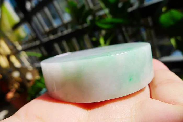 Natural Jade Rough Jadeite Raw SS-(118g,5.5x1.5cm)