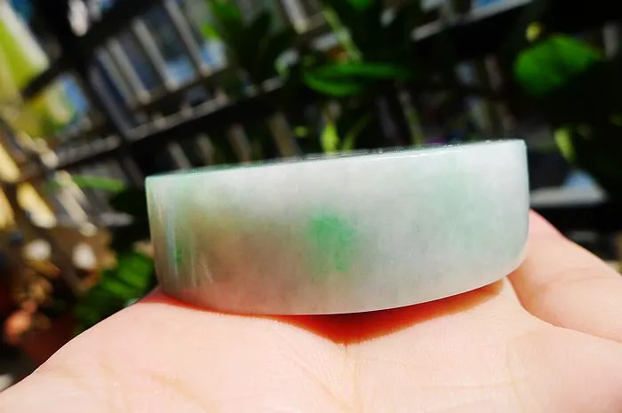 Natural Jade Rough Jadeite Raw SS-(118g,5.5x1.5cm)