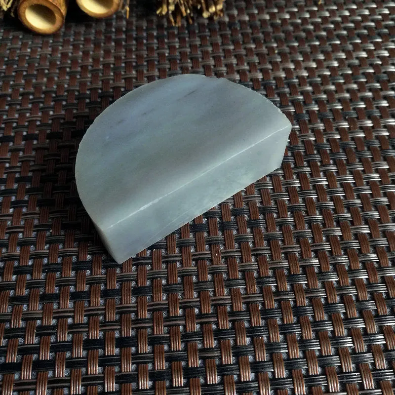 Natural Kunlun Jade Rough Nephrite Raw (103g,5.8X3.6X2cm)