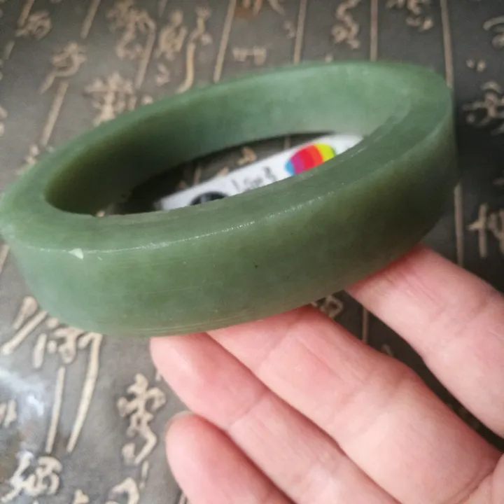 Natural Kunlun Jade Rough Nephrite Raw (168g, 10.3X8.2X1.8cm)