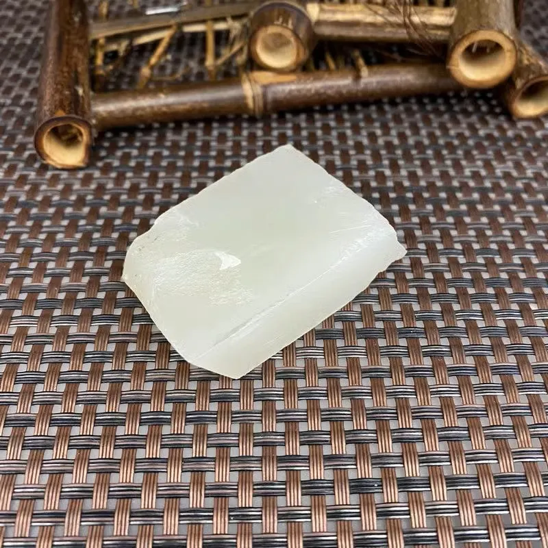 Natural Kunlun Jade Rough Nephrite Raw (60g,5.0X3.3X1.3cm)