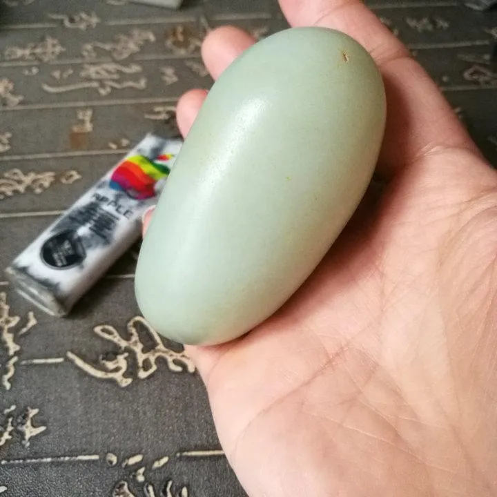 Natural Siberian Jade Rough Nephrite Raw (204g, 7.2X4.5X3.5cm)