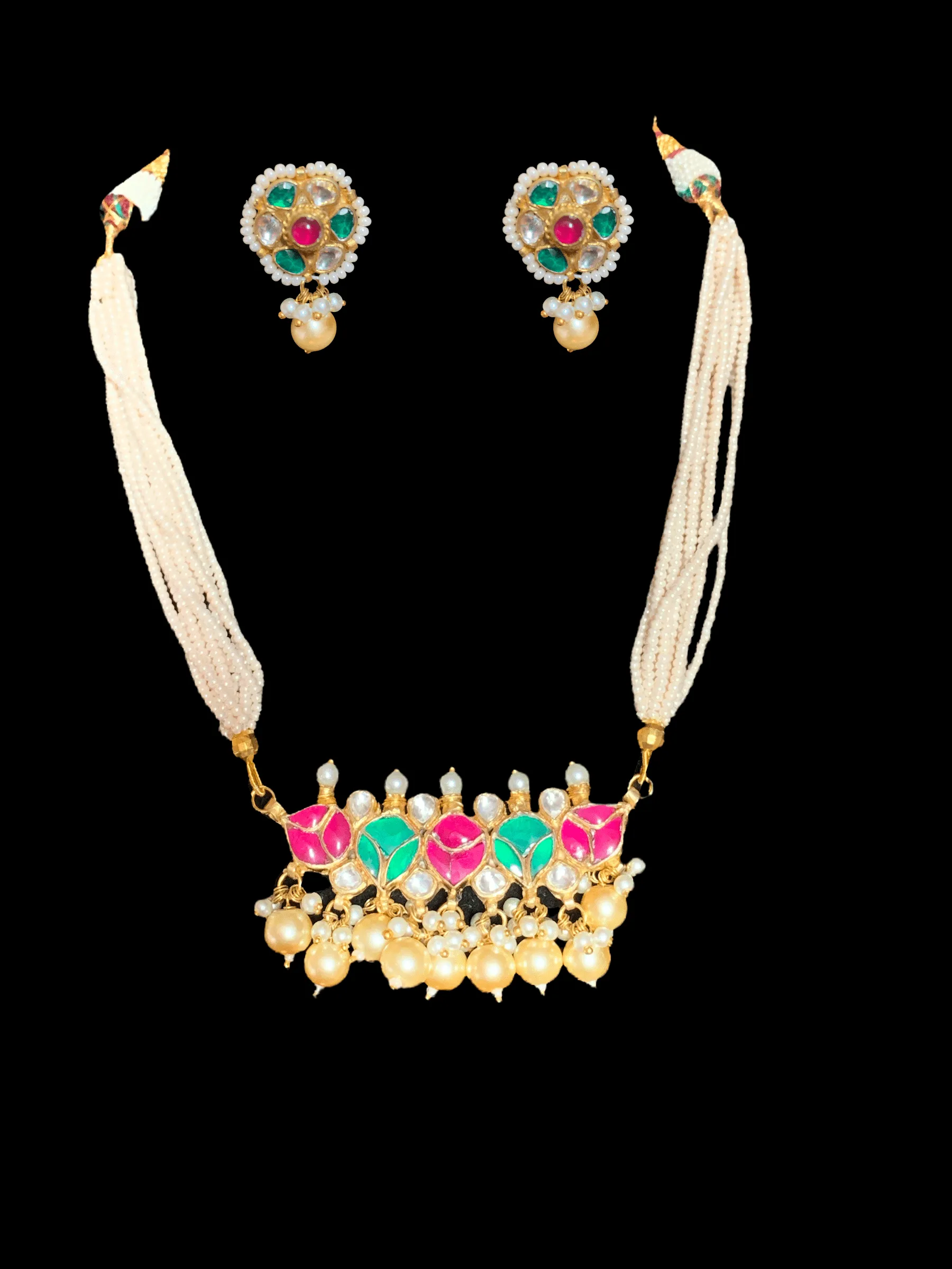 NS88 Kundan tirmani inspired necklace ( READY TO SHIP)