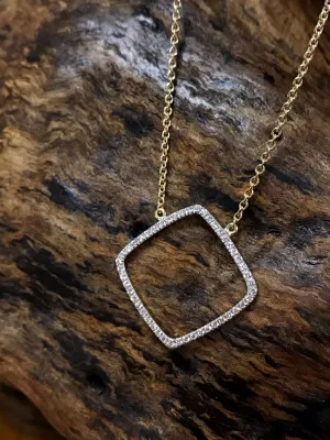 Open Diamond Necklace