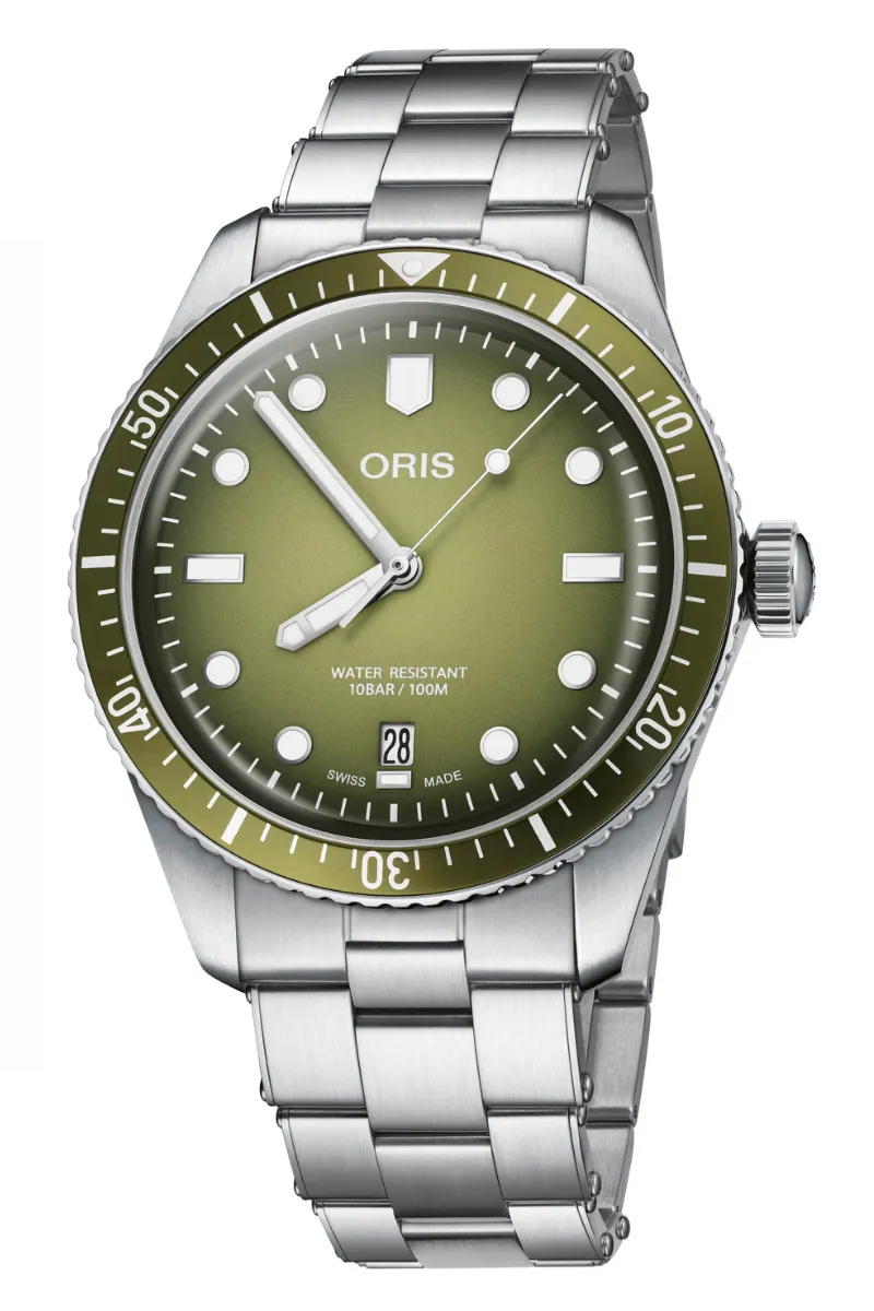 Oris Divers Sixty-Five 40mm Forest Green 01 733 7707 4057-07 8 20 18