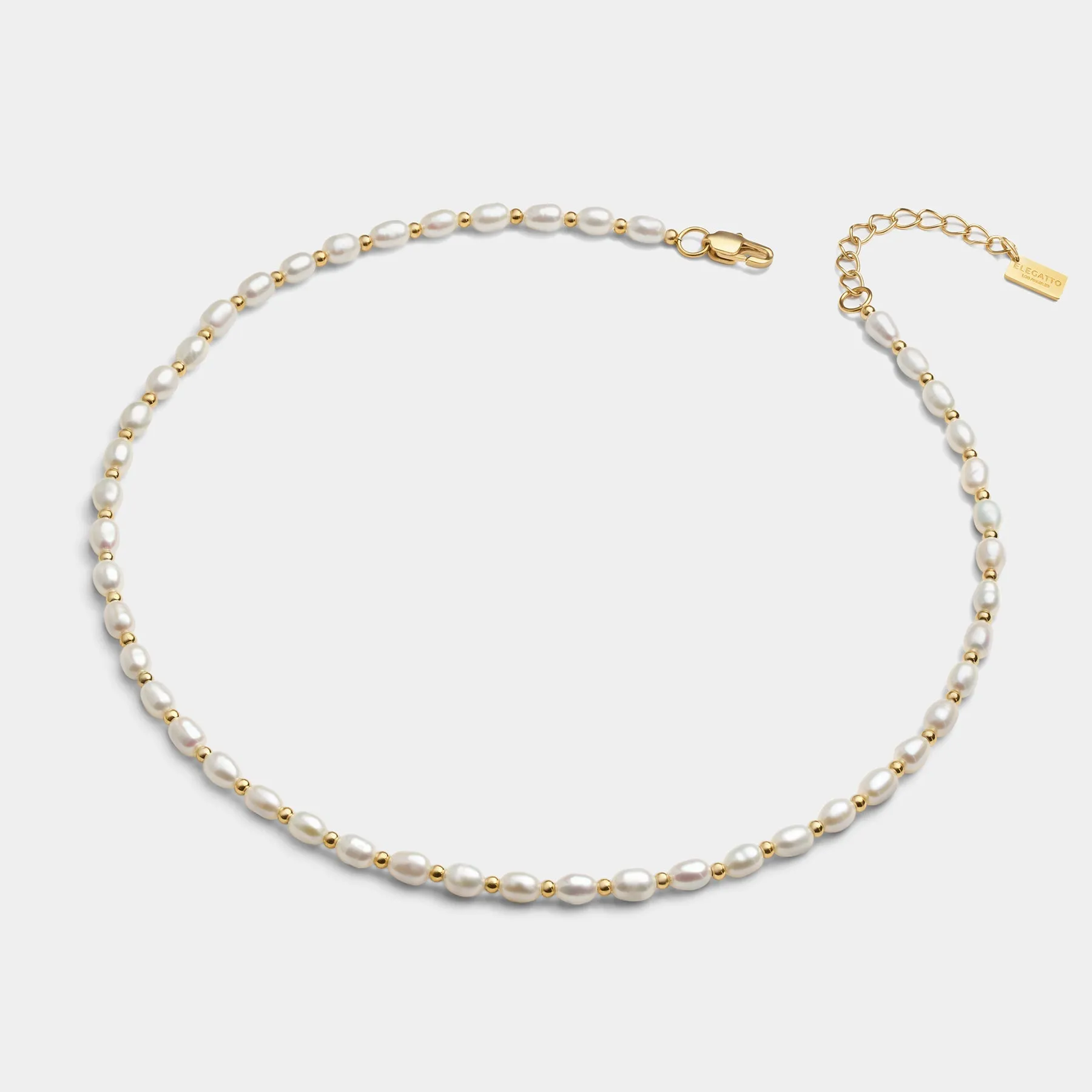 Pearl Choker Gold