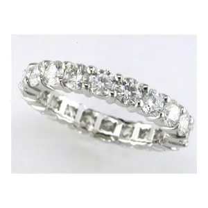 Platinum Diamond Eternity Wedding Band