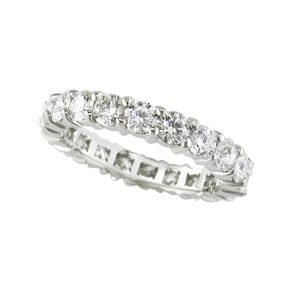 Platinum Diamond Eternity Wedding Band