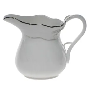 Platinum Edge Creamer  (6 Oz) 3.5"h