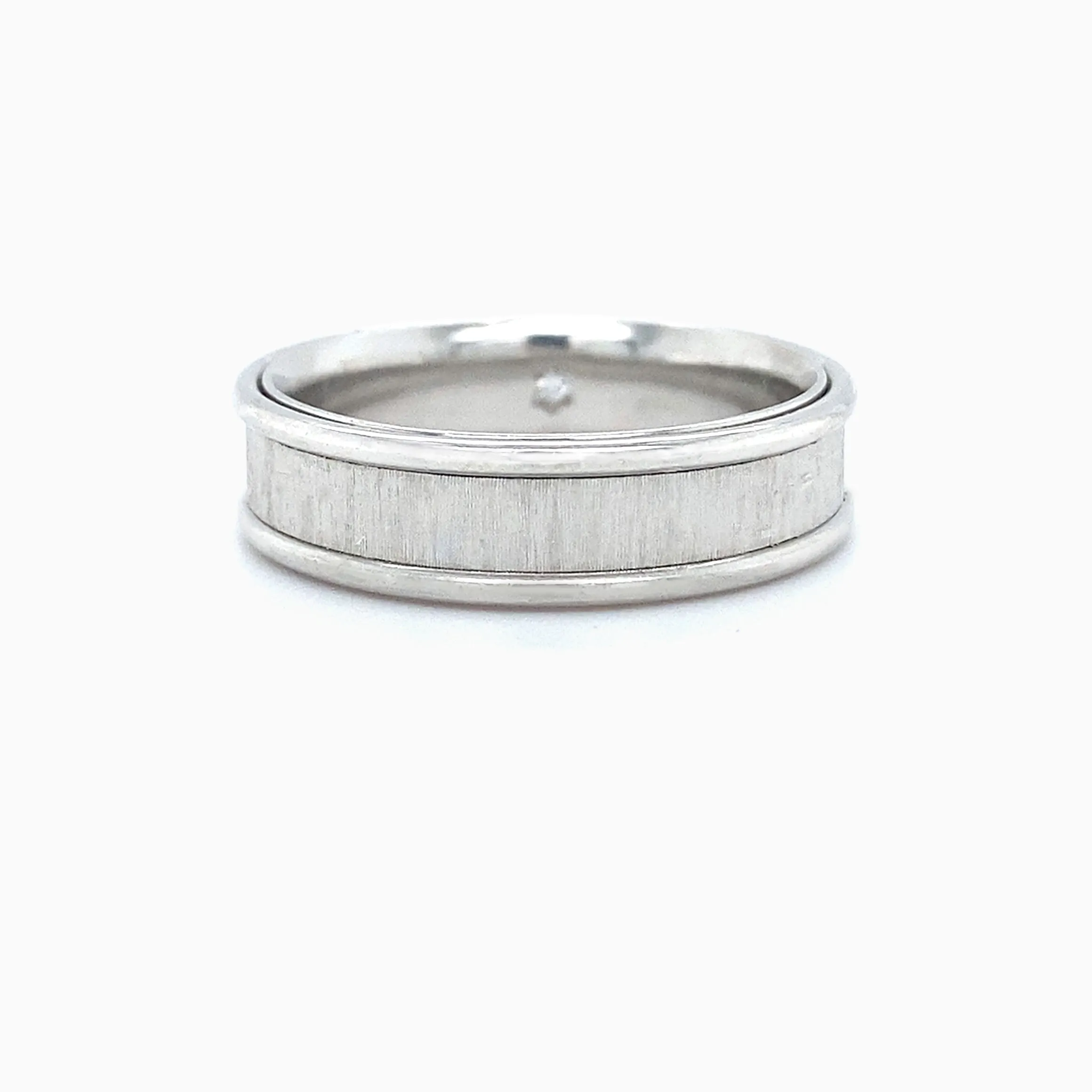 Platinum Men's Wedding Band